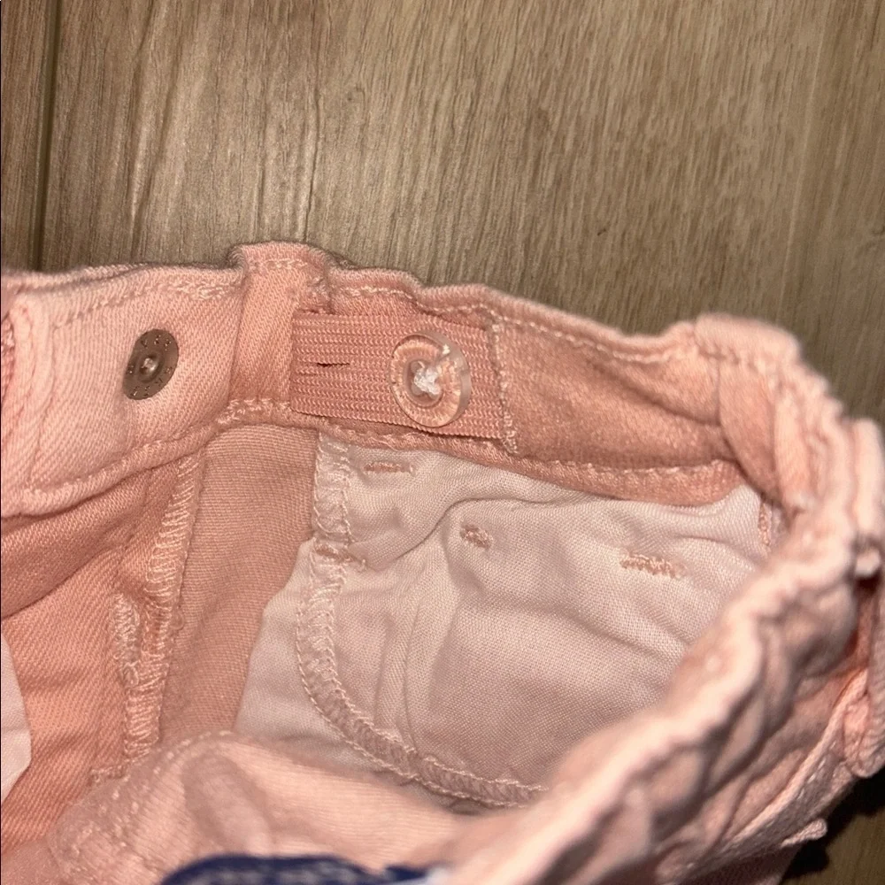 Old Navy Light Pink rock star little girls  Jeggings size 12-18 months NWT